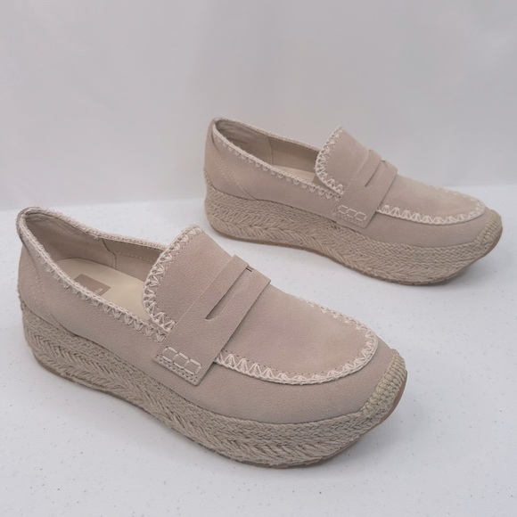 Dolce Vita Shoes - NWT DOLCE VITA Women's Jalia Dune Suede Spadrille Sneakers Platform Size 9